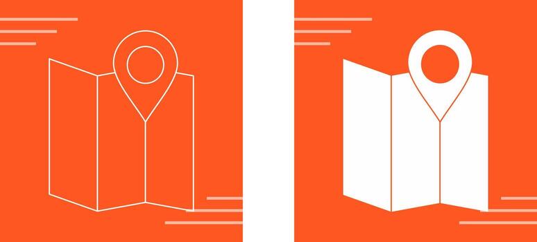 Map Vector Icon