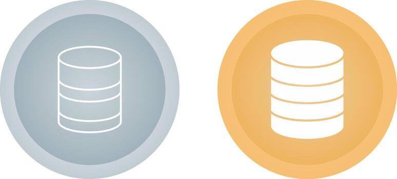 icono de vector de base de datos