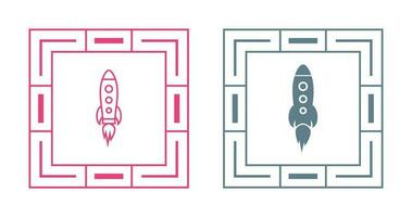 Marketing Rocket Vector Icon