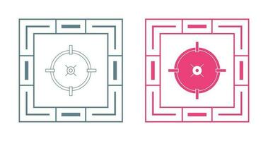Target Location Vector Icon