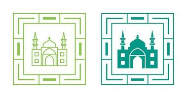 icono de vector de mezquita