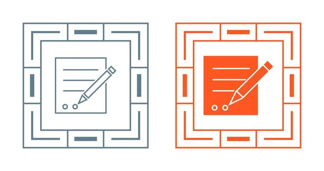 Contract Vector Icon