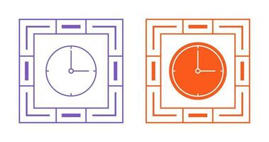 icono de vector de reloj