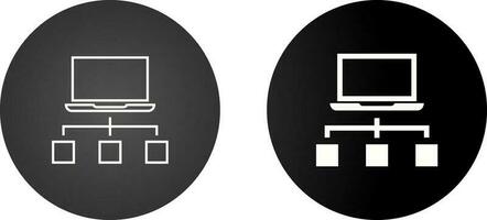 System Connection Vector Icon