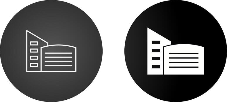 icono de vector de edificio