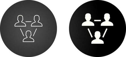 Connected Users Vector Icon