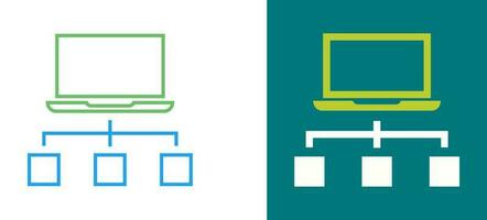 System Connection Vector Icon