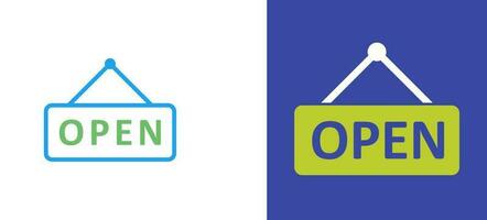 Open Vector Icon