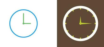 Clock Vector Icon