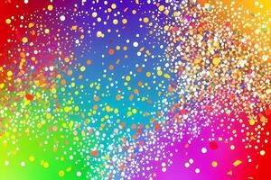 colorful confetti fancy background photo