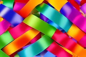 colorful confetti fancy background photo
