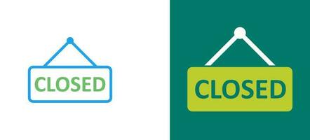 Closed Vector Icon