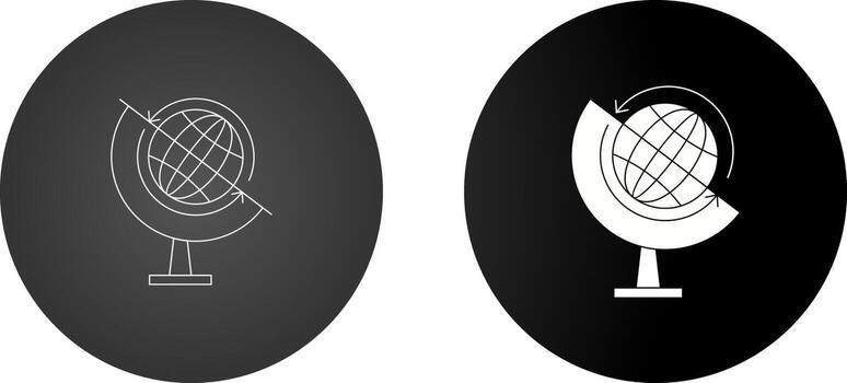 icono de vector de globo