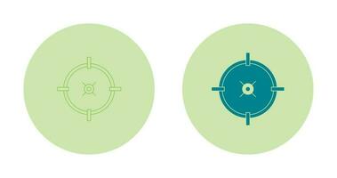 Target Location Vector Icon