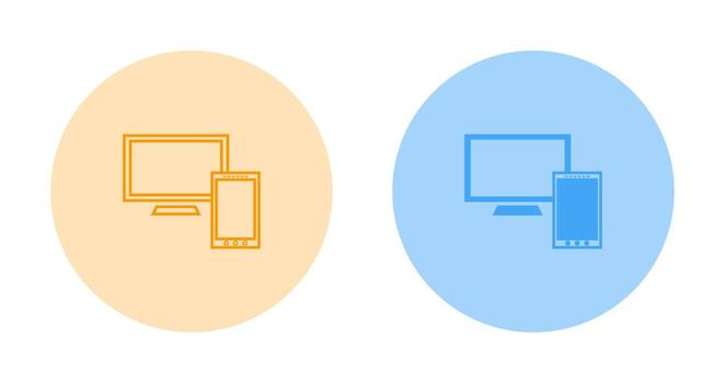 icono de vector de pantalla