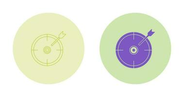 Target Location Vector Icon