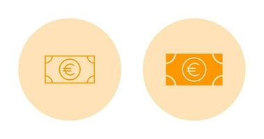 icono de vector de euro