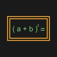 Formula Vector Icon