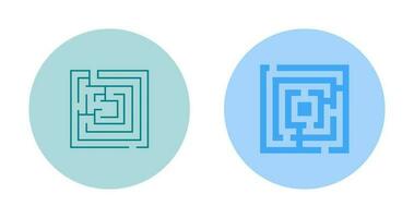 Maze Vector Icon