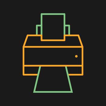 Printer Vector Icon
