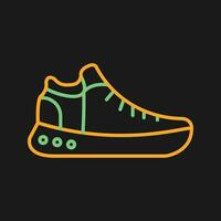 icono de vector de zapato