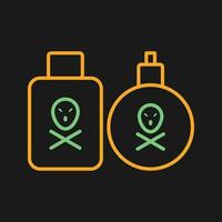 Poisonous Chemicals Vector Icon