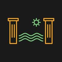 Hydro Power Vector Icon