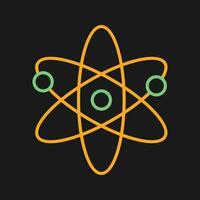 Atomic Structure Vector Icon