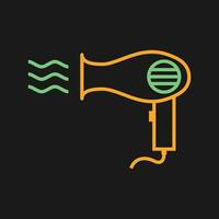 Hair dryer Vector Icon