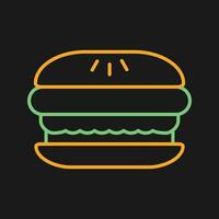 Hamburger Vector Icon