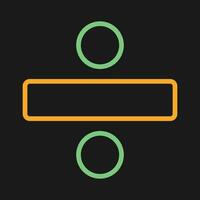 Divide Vector Icon