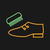 Shoe Polishing Vector Icon