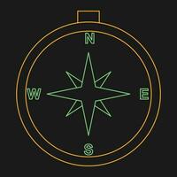 Compass Vector Icon