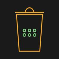 Recycle bin Vector Icon