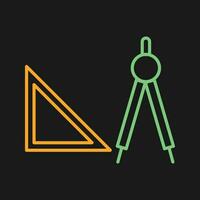 Geometry Tools Vector Icon