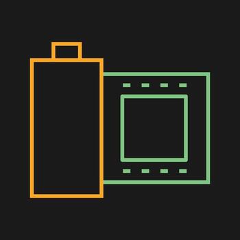 icono de vector de rollo