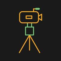 Camera on Stand Vector Icon