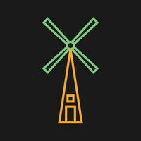 Windmill Vector Icon