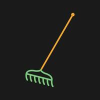 Rake Vector Icon