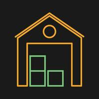 Warehouse Vector Icon