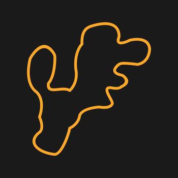 icono de vector de jengibre