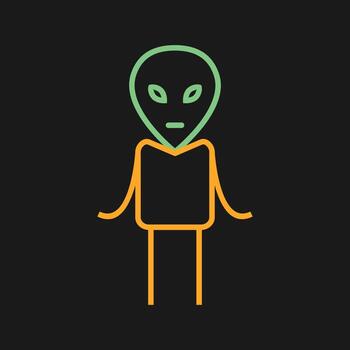 Alien Vector Icon