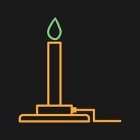Bunsen Burner Vector Icon