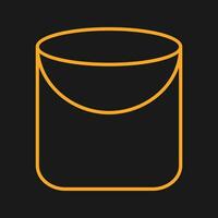 Sand bucket Vector Icon