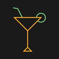 Cocktail Glass Vector Icon