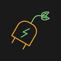 Electric Plug Vector Icon