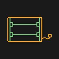 Electric Heater Vector Icon