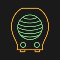 Fan Heater Vector Icon