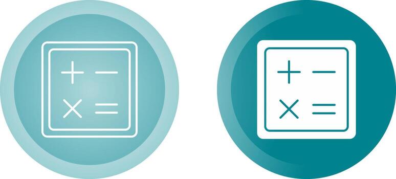 icono de vector de cálculo