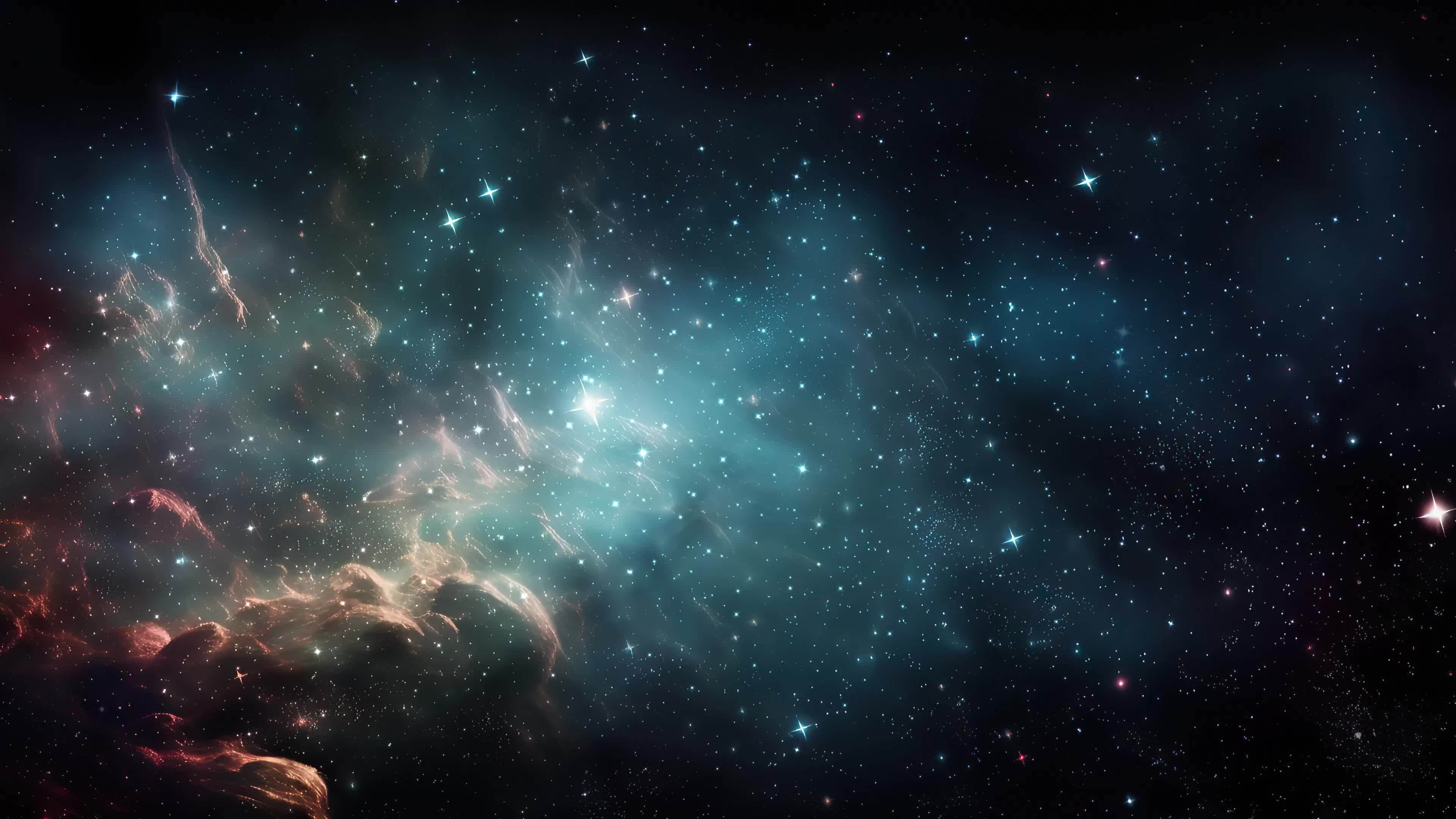 Hd Space Stars Wallpaper